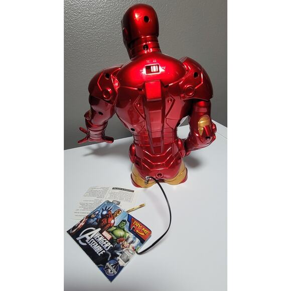 Marvel Avengers Assemble 8" Iron Man Interactive Hero w/ Motion Sensor & Lights - Picture 2 of 5